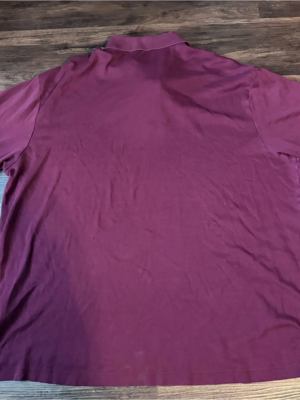 Ralph Lauren Polo Shirt Mens 3XB Maroon Short Sleeve Preppy Pony Big & Tall